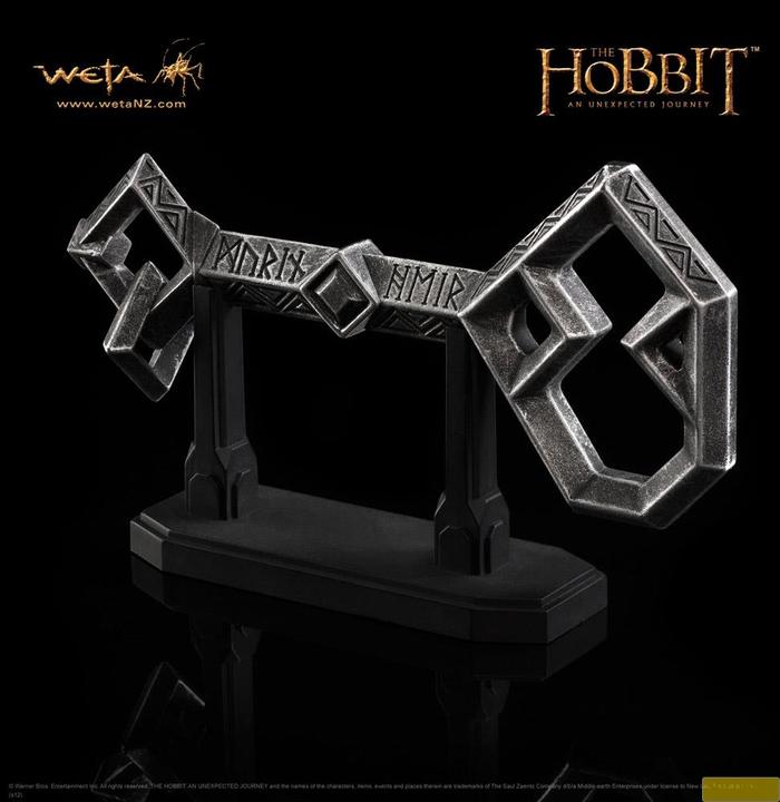 Actual product image Weta Collectibles The Hobbit replica 1/1 Key to Erebor 13 cm