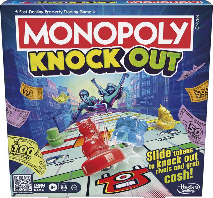 Productafbeelding Hasbro Monopoly - Knock-out (Engels)