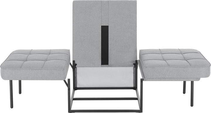 Image du produit tectake Fauteuil de repos 4-en-1 réglable en hauteur en 6 positions