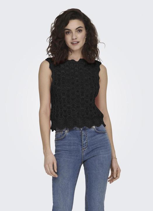 Image du produit Only Coupe normale Col rond Top tricoté (XS)