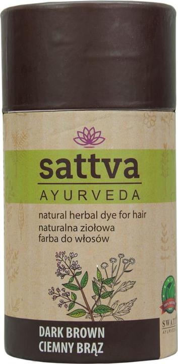 Produktbild Sattva Ayurveda Henna Dark Brown Eco 150 g - Sattva (Dunkelbraun Eco)