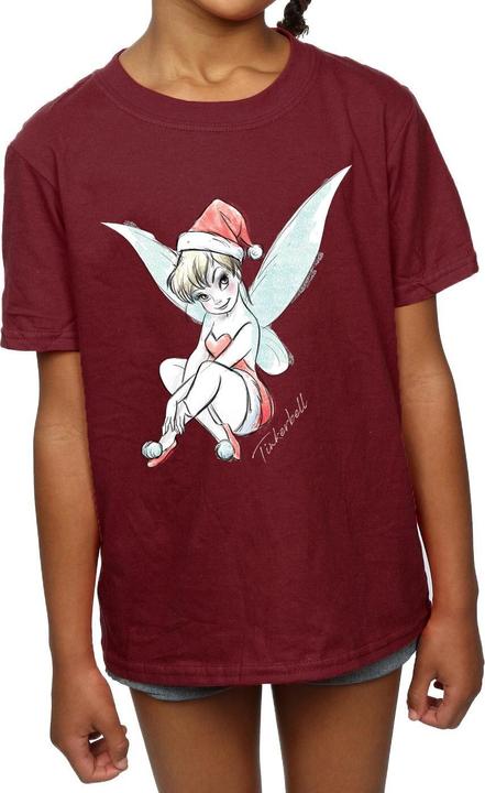 Image du produit Disney - T-shirt TINKERBELL CHRISTMAS FAIRY - Fille (140, 146)