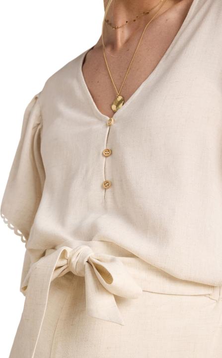 Immagine prodotto Envie de Fraise Bluse mit Leinen für Schwangerschaft und Stillzeit