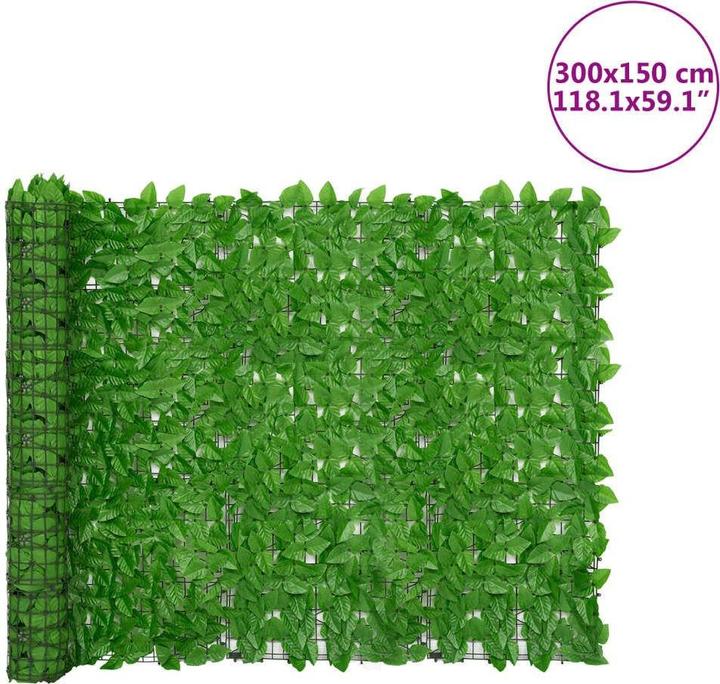 Produktbild VidaXL Balkon-Sichtschutz mit Blättern (150 cm)