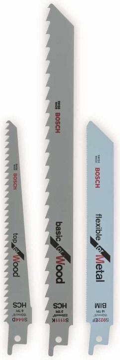 Bosch Zubehör Sabelzaagbladen set
