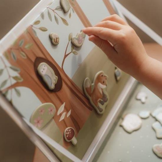 Produktbild Little Dutch Magnet Puzzle Forest Friends FSC