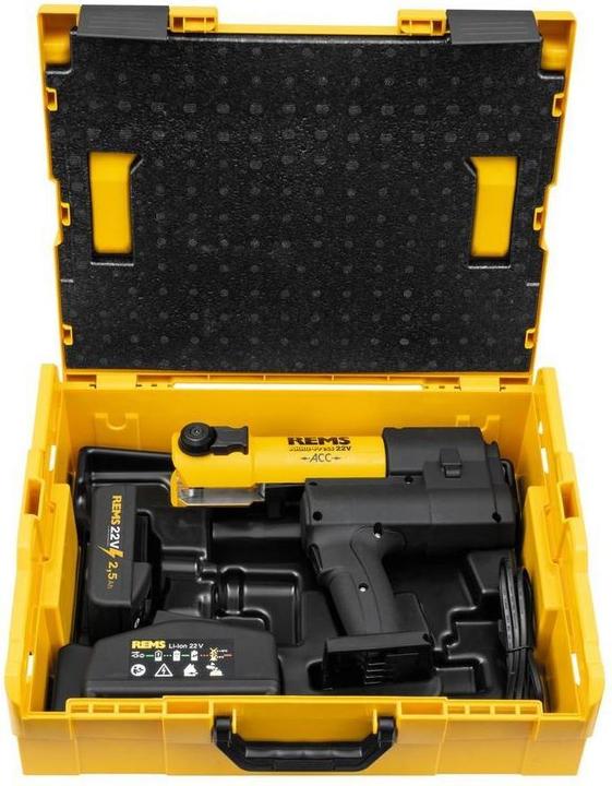 Immagine prodotto Rems Batteria Pressa radiale Batteria Pressa 22V ACC Pacchetto base (110 mm)