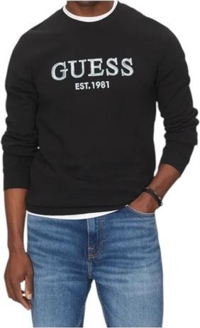 Guess Herren Beau Sweatshirt Schwarz (L)