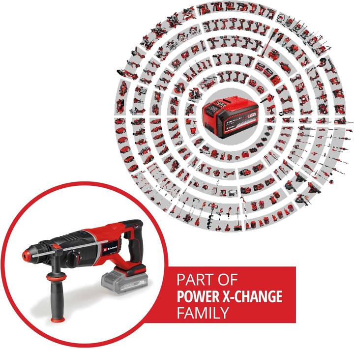Produktbild Einhell TP-HD 18/26 D Li BL SDS-Plus-Akku-Bohrhammer 18V Li-Ion bürstenlos, ohne Akku, ohne Ladeger (Akkubetrieb)
