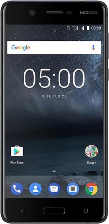 Actual product image Nokia 5 (16 GB, Mat Black, 5.20", Dual SIM + SD, 13 Mpx, 4G)