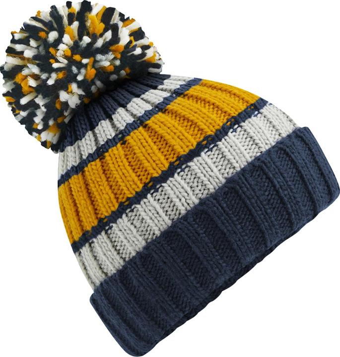 Actual product image Beechfield Hygge With Stripes Cap (One size)