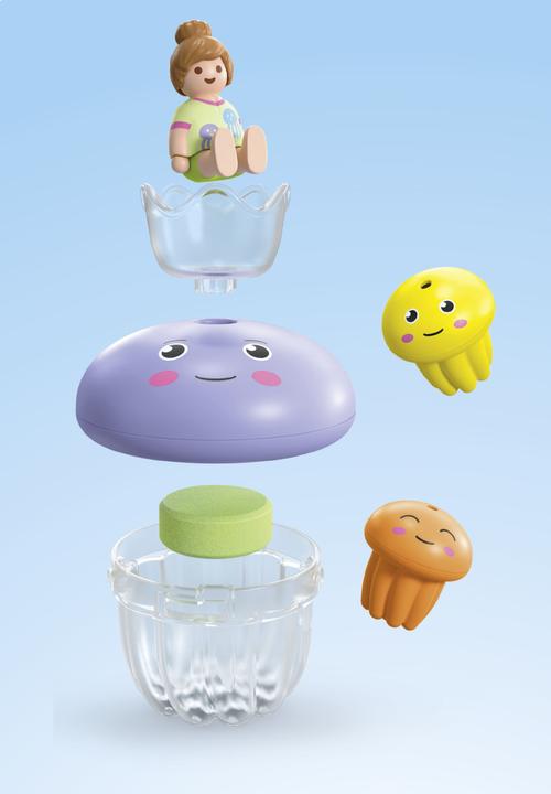 Actual product image Playmobil 71440 Playm. 1.2.3 AQUA & Tinti: Colourful submarine (71440, Playmobil 1.2.3)