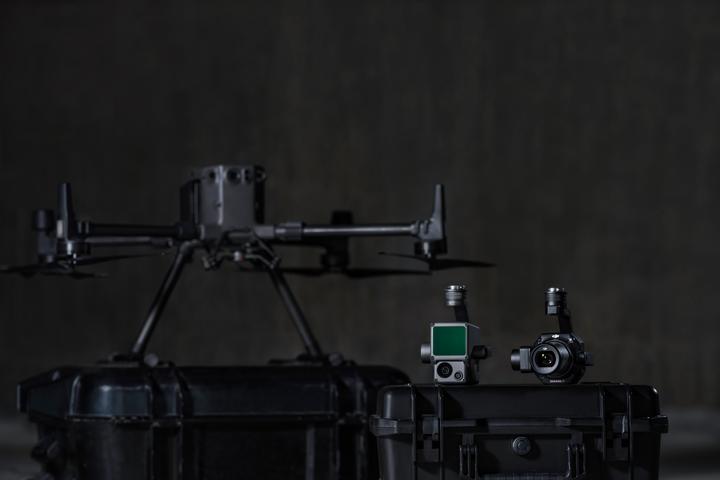 Actual product image DJI Zenmuse P1 gimbal camera 4K Ultra HD 45 MP Black (Drone camera, DJI Matrice 300 RTK)