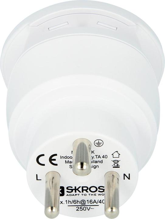 Actual product image Skross Travel adapters