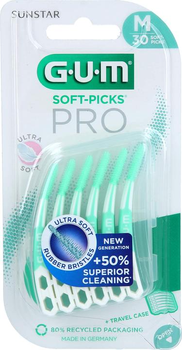 GUM Soft Picks Pro Medium (30 x, 1.30 mm)