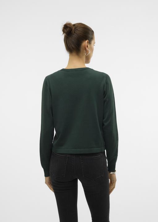Actual product image Vero Moda Vmsilje Ls O-Neck Short Pullover Ga Noos (M)