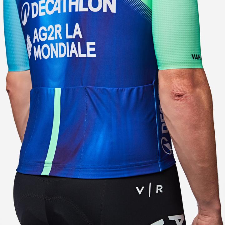 Actual product image Van rysel Road bike jersey RCR PRO official - DECATHLON AG2R La Mondiale (M)