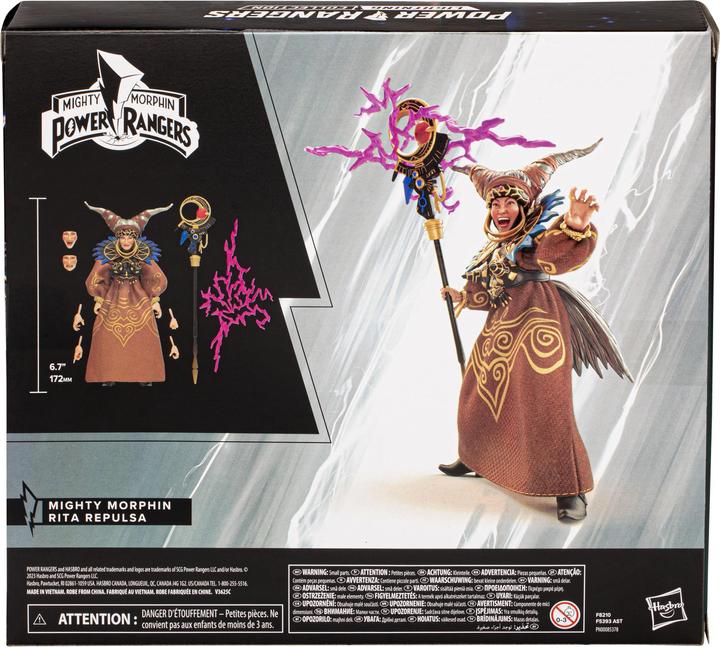 Image du produit Hasbro Power Rangers Lightning Collection figurine Mighty Morphin Rita Repulsa 15 cm