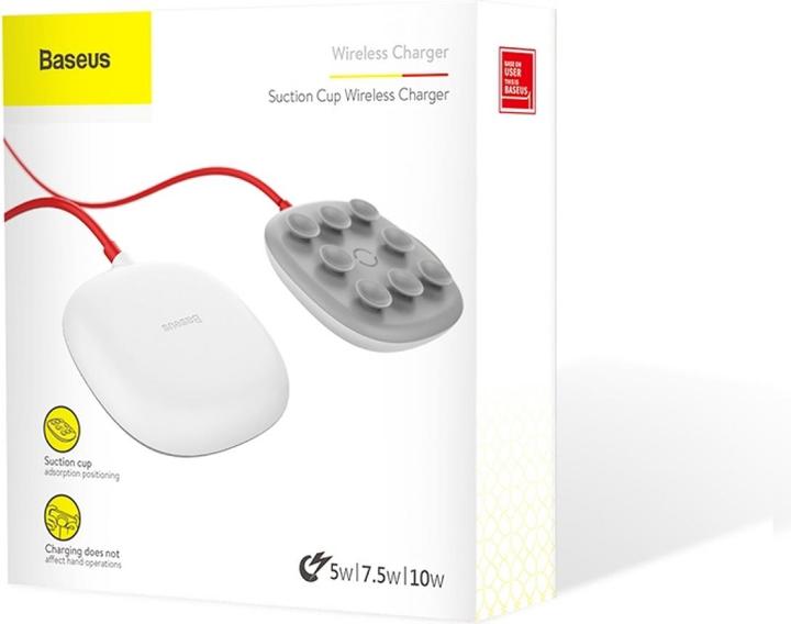 Produktbild Baseus Suction Cup Induction 2 A Charger“ (BRA007059) (10 W)