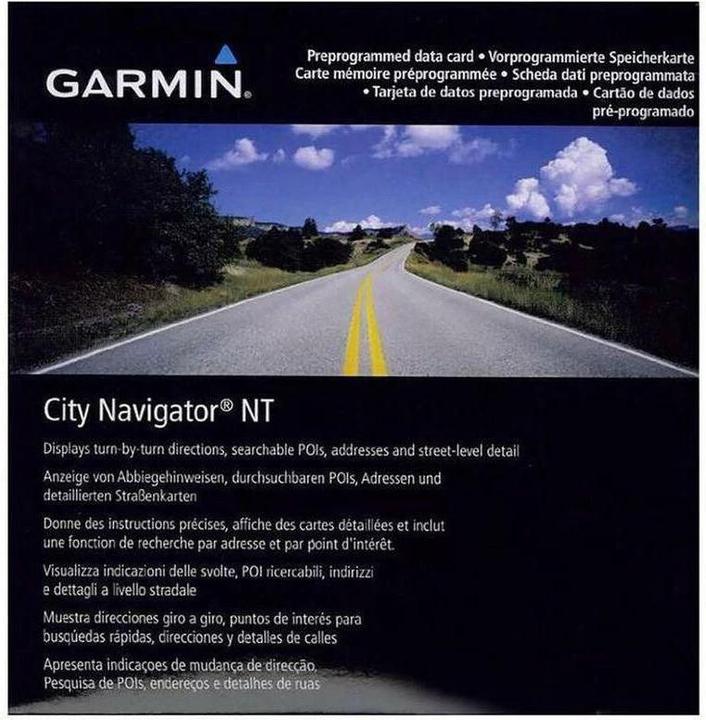 Garmin City Navigator NT Sud-est asiatico