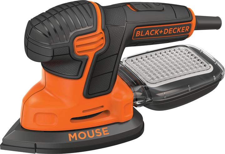 Image du produit Black & Decker Sableuse compacte pour souris (Plateau de ponçage triangulaire, 120 W)