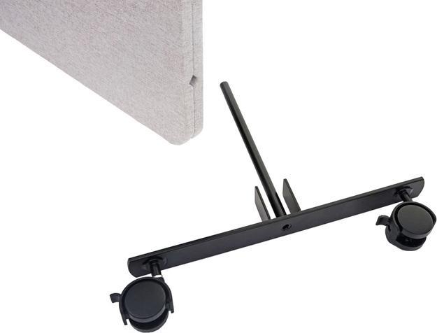 Image du produit Mendler Cloison acoustique, écran de bureau Séparateur de pièce Panneau d'affichage, double paroi
