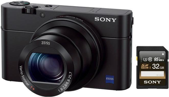 Actual product image Sony Cyber-shot DSC RX100 III incl. 32GB memory card