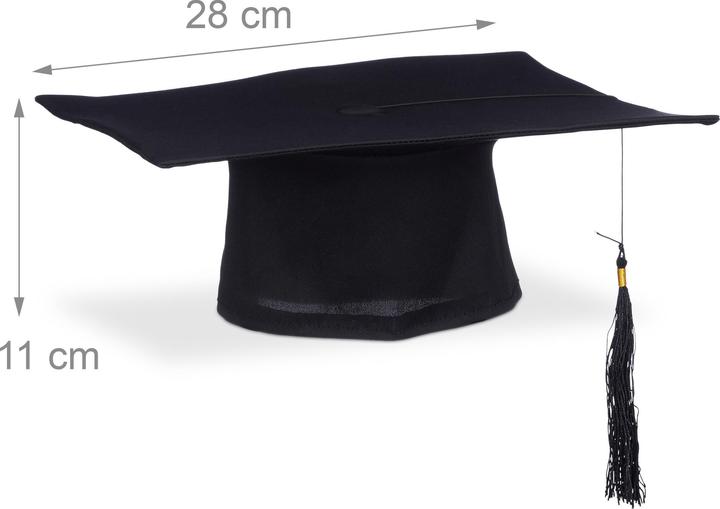 Immagine prodotto Relaxdays 2x graduation-hat