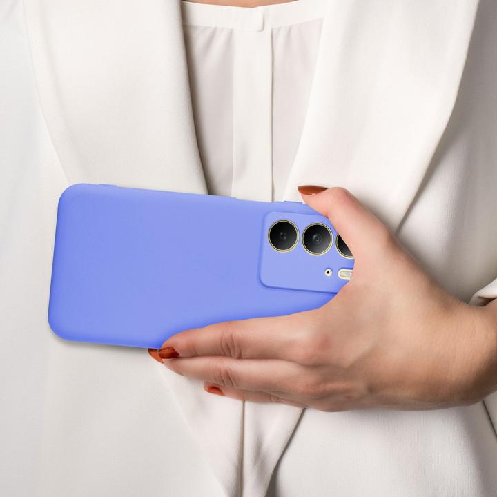Actual product image Cadorabo Case for Realme C75 TPU Liquid Silicone Cover (Siemens CC75)