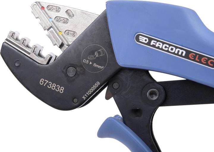 Actual product image Facom Crimp Tool For Pre-Insulated Terminals (135 mm)