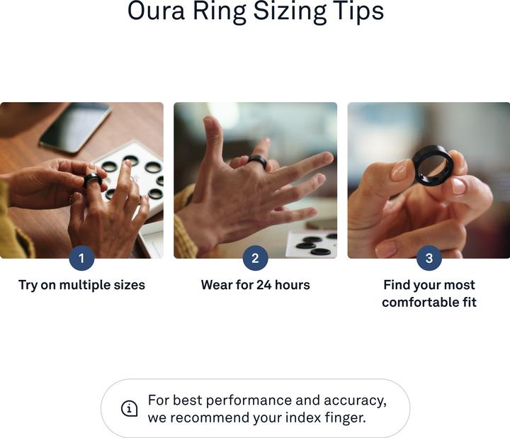 Produktbild Oura Ring Gen3 Sizing Kit