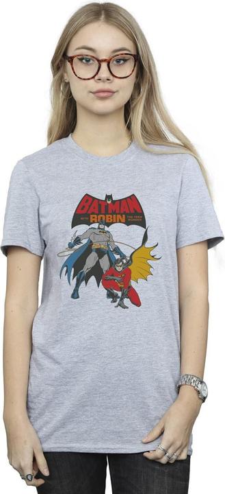Immagine prodotto Femme/Les femmes Batman et Robin - T-shirt boyfriend en coton (4XL)