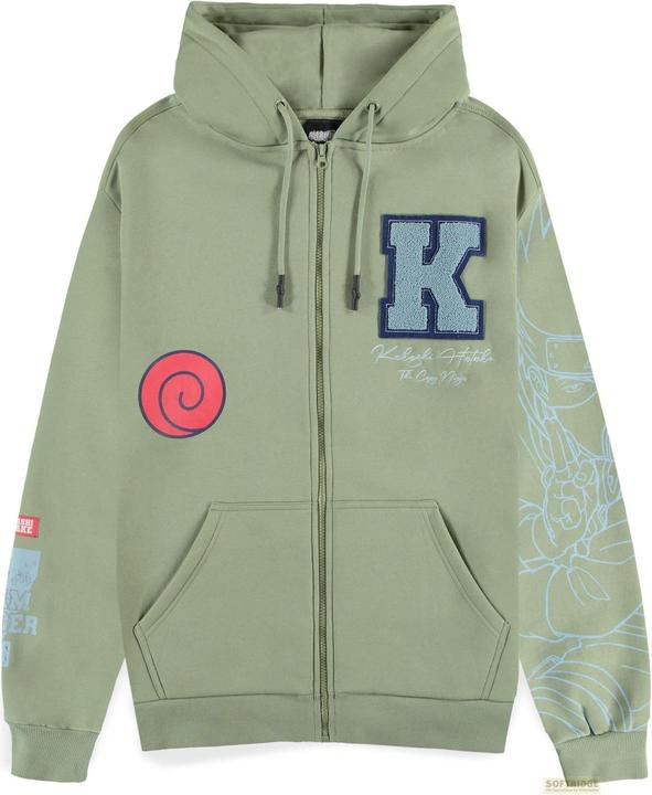 Produktbild Difuzed Naruto - Kakashi - Zipper Hoodie - S (S)