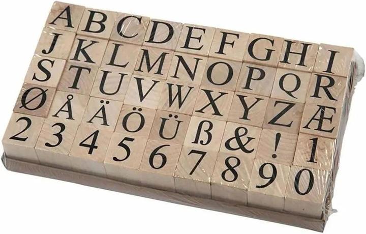 Produktbild Creativ Company Set Buchstaben/Zahlen 45-teilig