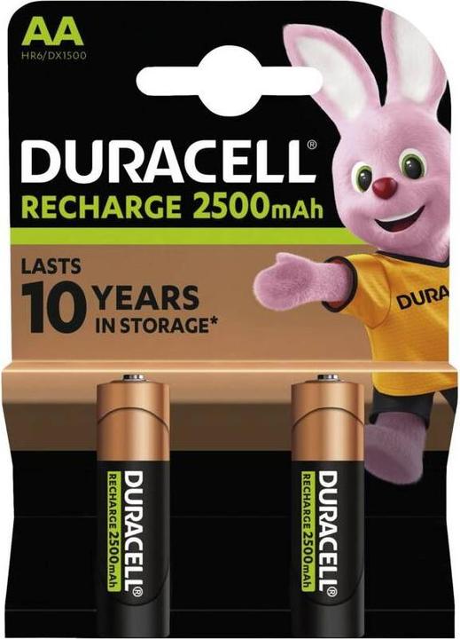 Produktbild Duracell Recharge Ultra (2 Stk., AA, 2500 mAh)