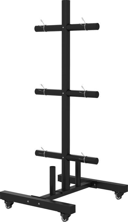 Actual product image SportNow Weight plate rack with rollers