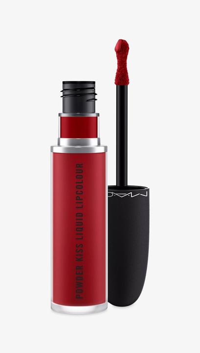 Actual product image MAC Cosmetics Powder Kiss Liquid Lipcolour (Sweetie, 995 Fashion)