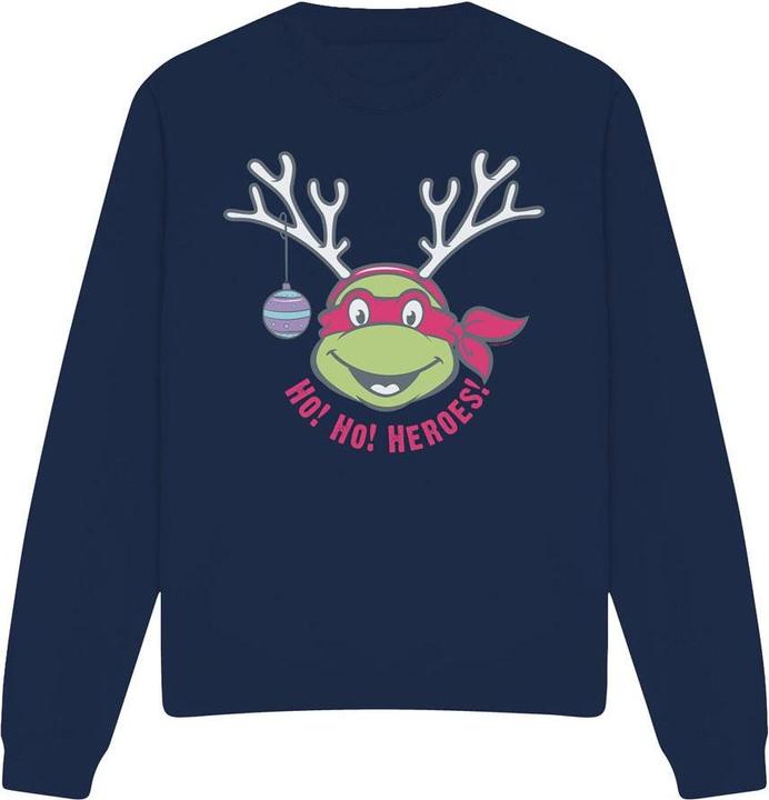 Teenage Mutant NT Ho Ho Heroes Sweatshirt weihnachtliches Design