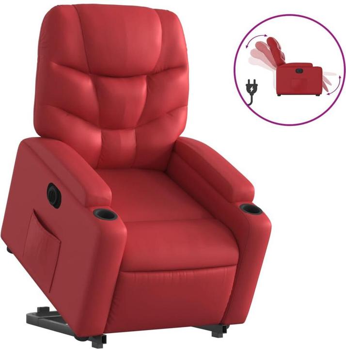 Immagine prodotto VidaXL Reclinabile con ausilio per l'alzata Similpelle elettrica