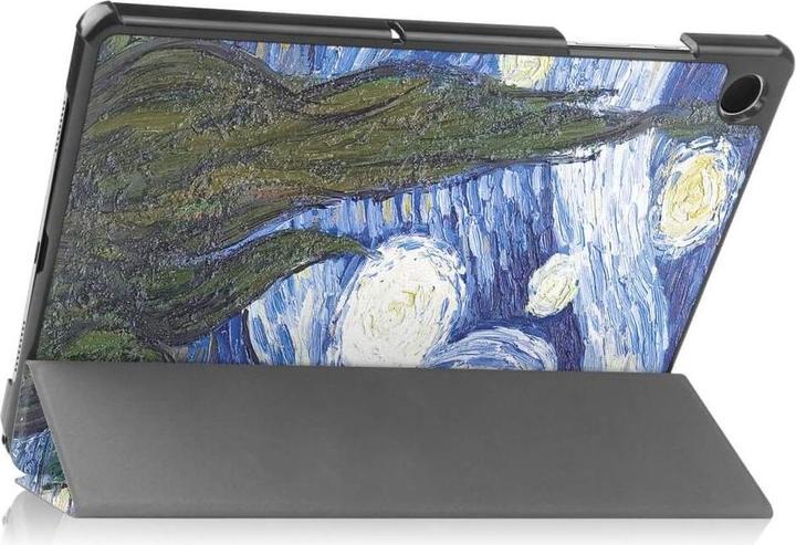 Actual product image Cover-Discount Galaxy Tab A9 - Tri-fold Smart Case night sky (Galaxy Tab A9)