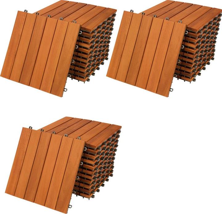 Image du produit Deuba Holzfliesen (33 x, 30 x 30 x 2,5 cm)