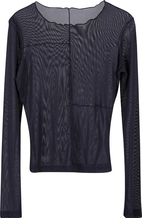Urban Classics Ladies Exposed Seam Mesh Longsleeve