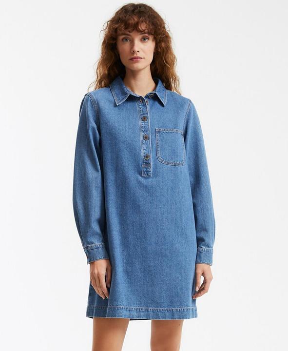 Image du produit La Redoute Collections Robe courte en jean Signature ALBANE (38)
