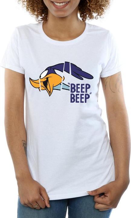 Image du produit Looney Tunes T-shirt en coton Beep Beep Road Runner Femme/Ladies (L)