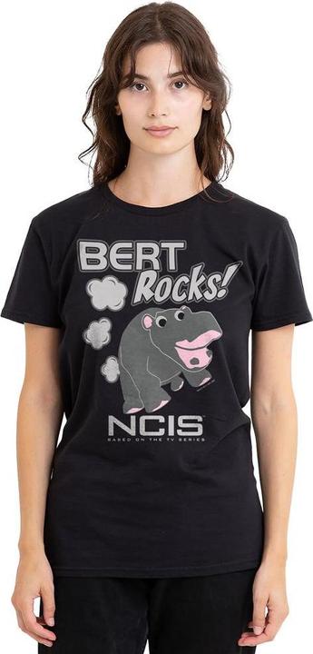 Actual product image Ncis Unisex Adult Bert Rocks T-Shirt (M)