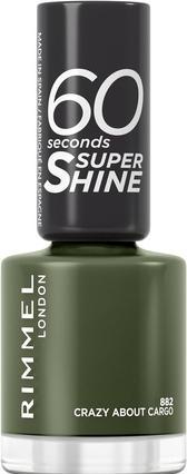 Actual product image Rimmel London Rimmel 60 Seconds Nail Polish 882 Crazy About Cargo Nail Colour Collection (Crazy About Cargo, Colour paint)