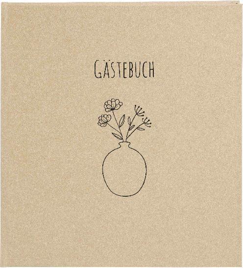 Image du produit Goldbuch Gästebuch Blumen für dich (23 x 25 cm)