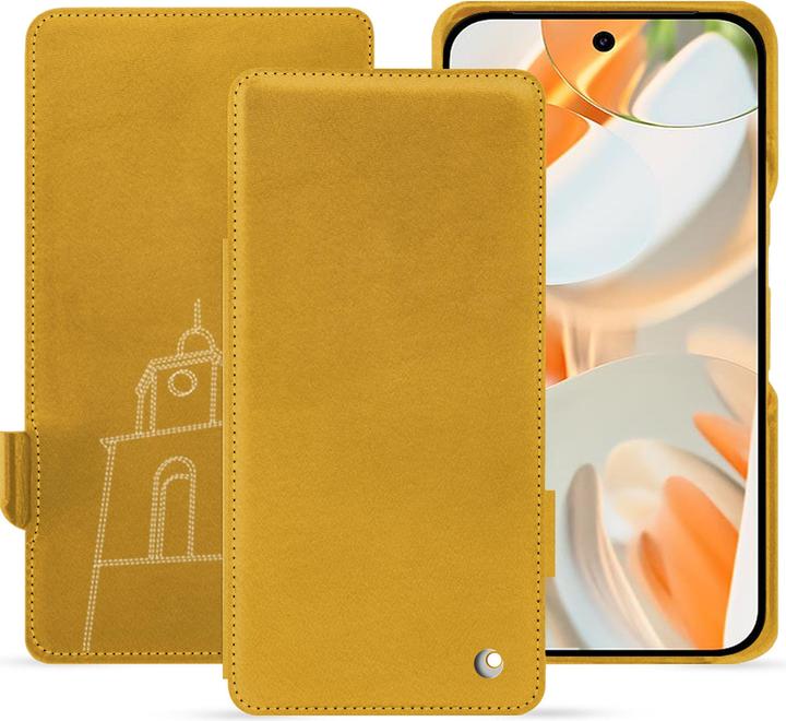 Actual product image Noreve Horizontal leather flap shell (Google Pixel 9 Pro)