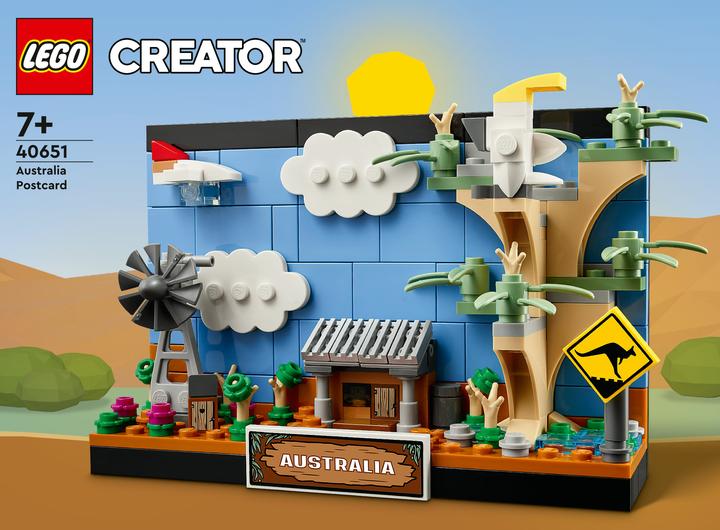 Actual product image LEGO Postcard from Australia (40651, LEGO Creator Expert, LEGO Rare Sets)