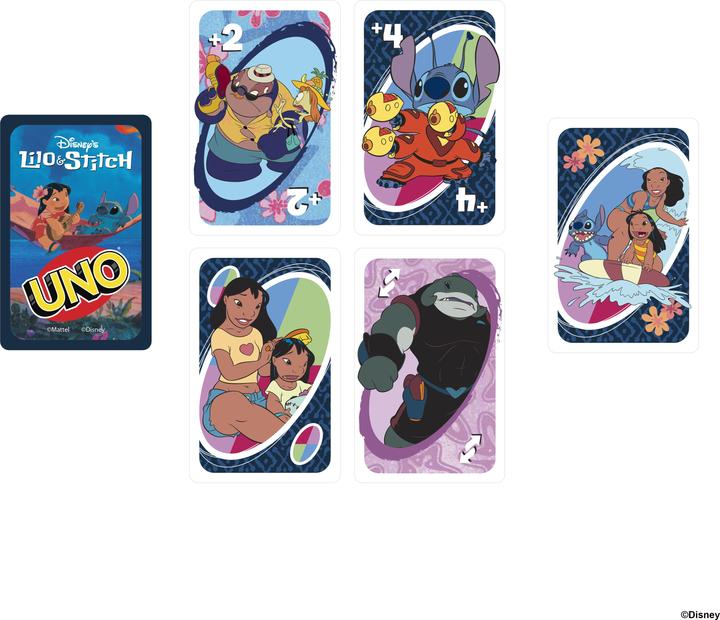 Image du produit Mattel Games UNO Lilo & Stich (Allemand)